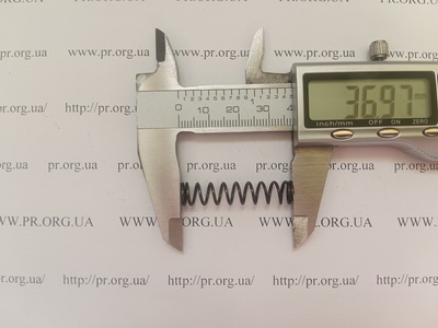 Пружина стиснення 1 х 8 х 37 (Артикул: G1802)