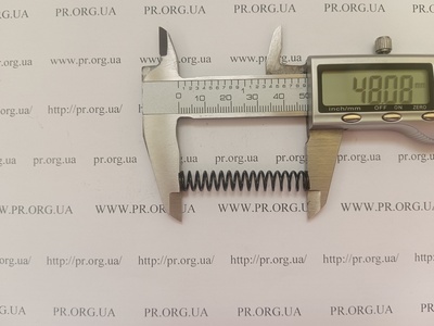 Пружина стиснення 1 х 8 х 48 (Артикул: G1806)