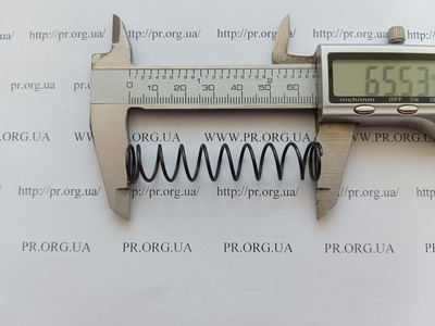 Пружина стиснення 1,2 х 13,4 х 65,5 (Артикул: G1819)