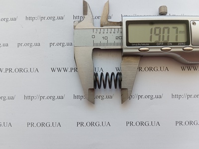 Пружина сжатия 1,2 х 12 х 19 (Артикул: G1820)