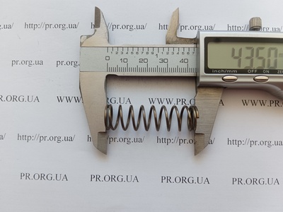 Пружина сжатия 1,2 х 12,8 х 43,5 (Артикул: G1824)