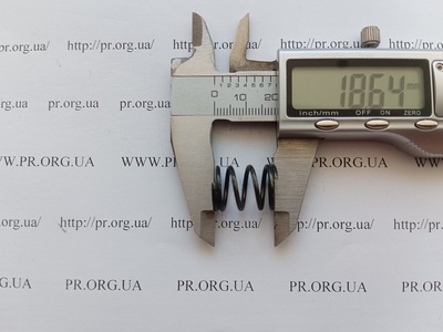 Пружина сжатия 1,4 х 14,2 х 18,5 (Артикул: G1831)