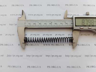 Пружина сжатия 1,4 х 9,6 х 88 (Артикул: G1832)