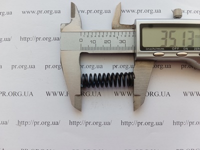 Пружина сжатия 1,6 х 10 х 35 (Артикул: G1839)