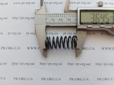 Пружина стиснення 1,6 х 15,4 х 36,5 (Артикул: G1840)
