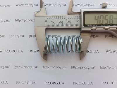 Пружина стиснення 1,6 х 19,6 х 40,5 (Артикул: G1842)