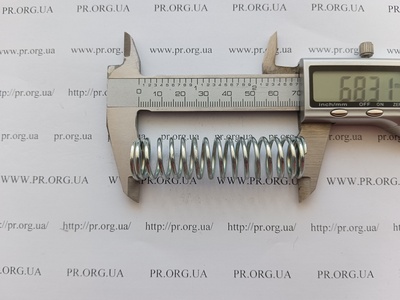 Пружина сжатия 1,8 х 18 х 68 (Артикул: G1846)