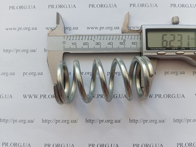 Пружина стиснення 4 х 32,5 х 62 (Артикул: G1852)