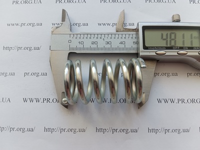 Пружина сжатия 3,5 х 29 х 48 (Артикул: G1855)