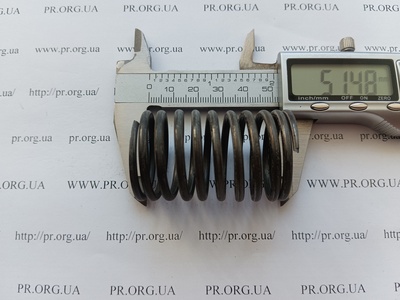 Пружина сжатия 3 х 32,5 х 51,5 (Артикул: G1859)