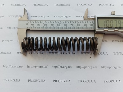 Пружина сжатия 3 х 20 х 100,5 (Артикул: G1860)