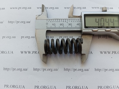 Пружина сжатия 3 х 18 х 40 (Артикул: G1862)