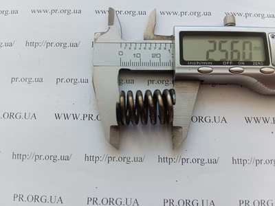 Пружина сжатия 2,5 х 17 х 25,5 (Артикул: G1863)