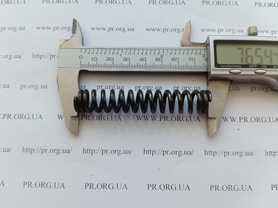 Пружина сжатия 2,5 х 14 х 76,5 (Артикул: G1864)