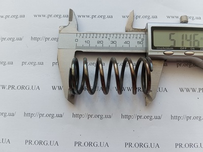 Пружина сжатия 2,5 х 25,8 х 51 (Артикул: G1865)