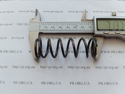 Пружина сжатия 2,5 х 24,8 х 71 (Артикул: G1867)