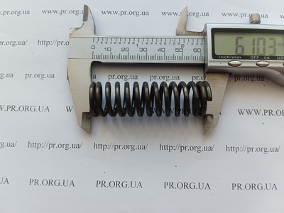 Пружина сжатия 2,5 х 18,5 х 61 (Артикул: G1868)