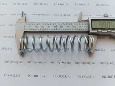 Пружина стиснення 2,5 х 24,5 х 99 (Артикул: G1869)