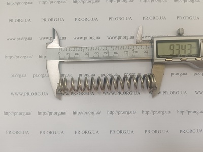 Пружина сжатия 2,2 х 15,8 х 93,5 (Артикул: G1871)