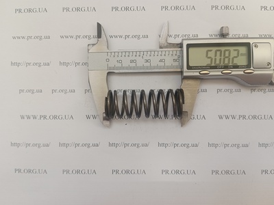 Пружина сжатия 2 х 20 х 50,5 (Артикул: G1879)