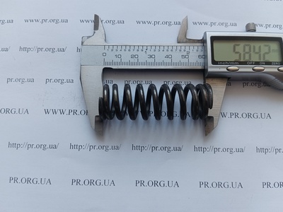 Пружина сжатия 3 х 20,3 х 58,5 (Артикул: G1888)