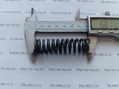 Пружина сжатия 3 х 18,8 х 68 (Артикул: G1890)