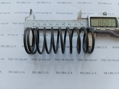 Пружина стиснення 3 х 38,5 х 86 (Артикул: G1892)