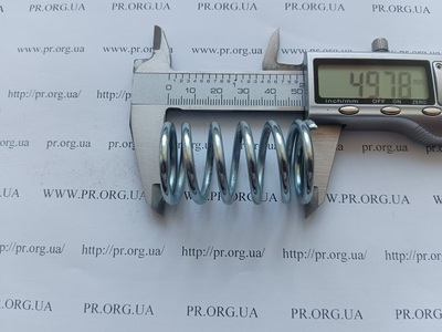 Пружина сжатия 3 х 28,3 х 49,5 (Артикул: G1894)