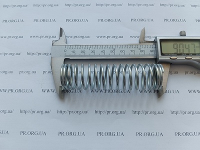 Пружина сжатия 2 х 24,2 х 90,5 (Артикул: G1899)