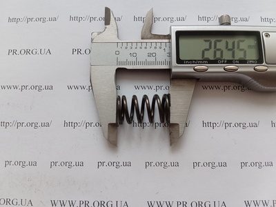 Пружина сжатия 1,8 х 14,5 х 26,5 (Артикул: G1903)
