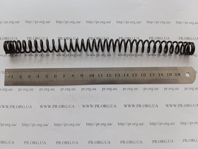 Пружина стиснення 2 х 15 х 210 (Артикул: G1906)