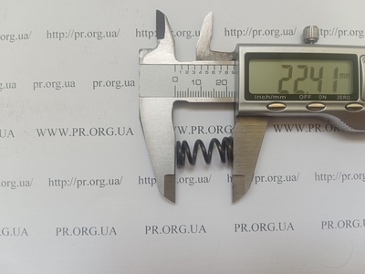 Пружина сжатия 1,6 х 10,2 х 22,5 (Артикул: G1914)