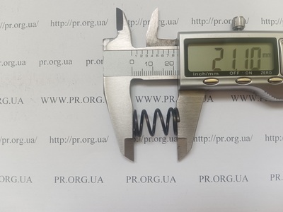 Пружина стиснення 1,4 х 13,3 х 21 (Артикул: G1922)