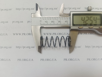 Пружина сжатия 1,2 х 16,4 х 42,5 (Артикул: G1926)