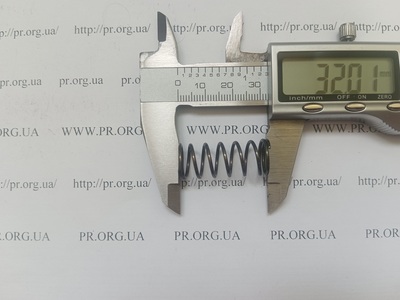 Пружина сжатия 1,2 х 13 х 32 (Артикул: G1929)