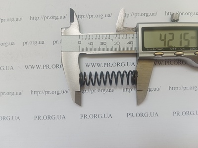 Пружина сжатия 1,2 х 11,2 х 42 (Артикул: G1930)