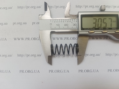 Пружина сжатия 1,2 х 13,2 х 30,5 (Артикул: G1931)