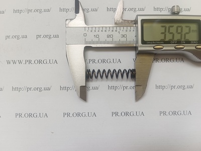 Пружина стиснення 1 х 7,3 х 36 (Артикул: G1934)