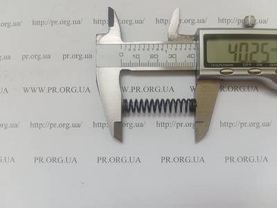 Пружина стиснення 1 х 8 х 40 (Артикул: G1936)