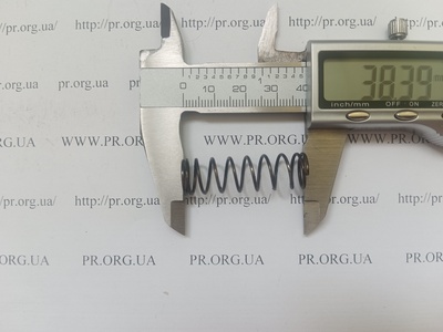 Пружина стиснення 1 х 11,8 х 38 (Артикул: G1940)