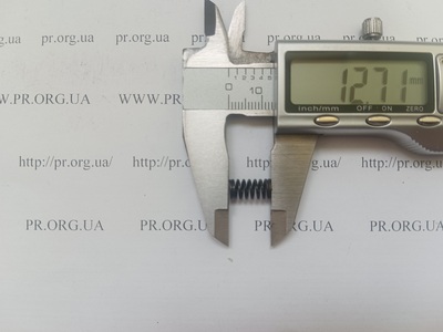 Пружина сжатия 0,8 х 6,3 х 12,5 (Артикул: G1944)