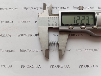 Пружина сжатия 0,6 х 8 х 12 (Артикул: G1951)