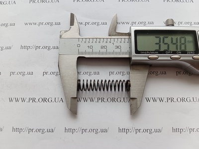 Пружина сжатия 0,8 х 8,2 х 35,5 (Артикул: G1953)