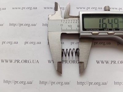 Пружина сжатия 0,8 х 8,2 х 16 (Артикул: G1956)