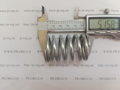 Пружина сжатия 4 х 34,8 х 51 (Артикул: G1960)