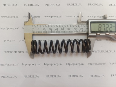Пружина стиснення 3 х 22,2 х 87 (Артикул: G1963)