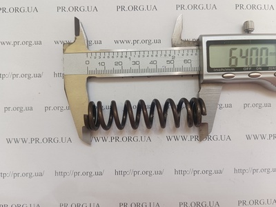 Пружина сжатия 2,5 х 17 х 64 (Артикул: G1970)