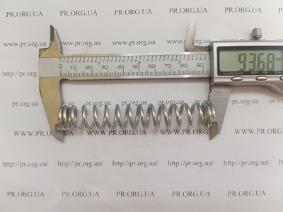 Пружина сжатия 2,2 х 16,2 х 93,5 (Артикул: G1974)