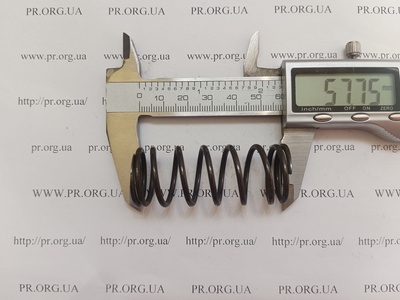 Пружина сжатия 2,2 х 23,5 х 57,5 (Артикул: G1975)