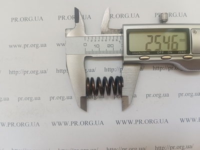 Пружина сжатия 2 х 14 х 25,5 (Артикул: G1976)